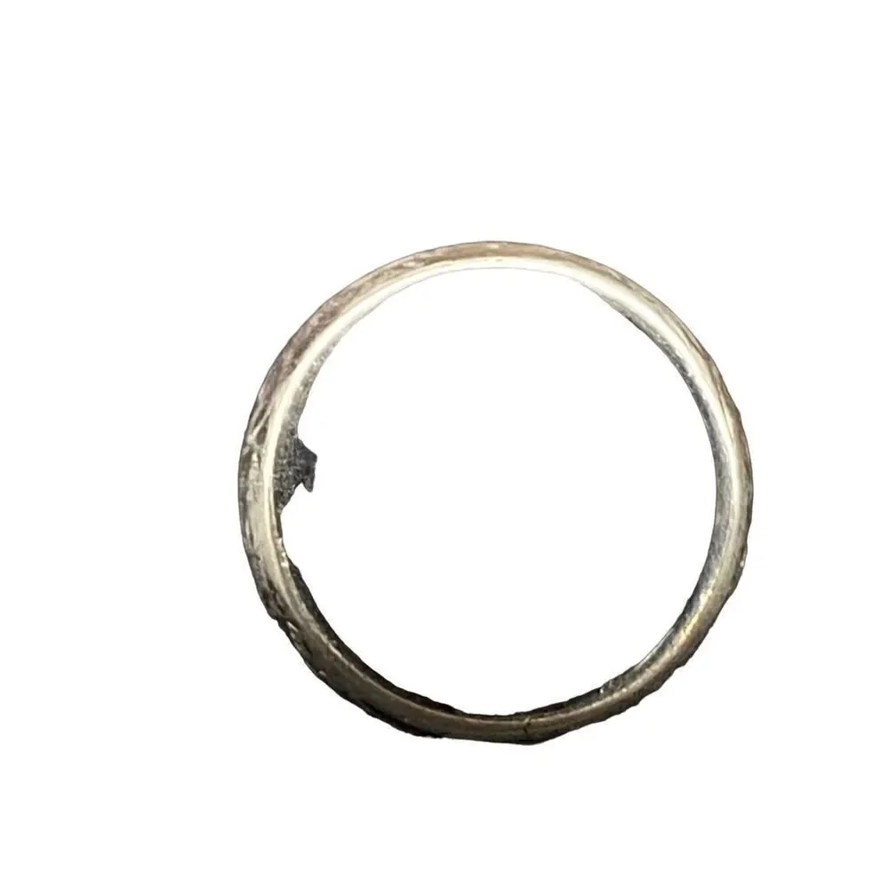 Vintage 1942 Walking Liberty Silver Half Dollar Coin Ring